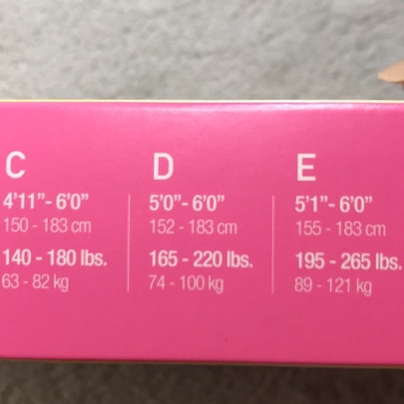 2 Pairs of Center Stage By Spanx Patterned Shaping Tights Size XL - Picture 7 of 8